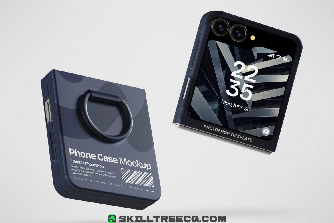 图片[4]-Phone Case Foldable Flip Mockup（936189）-技能树